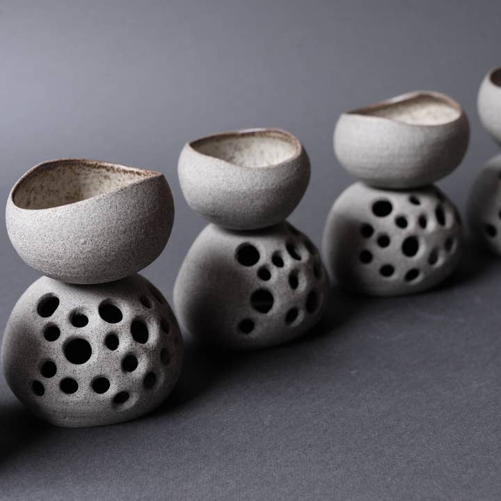 LAIMA CERAMICS (SIA Radosa Apvieniba Spares) – wholesale Aromaterapiinhalator – Stensamling Staplade Stenar Aromadiffusor — Stengods4