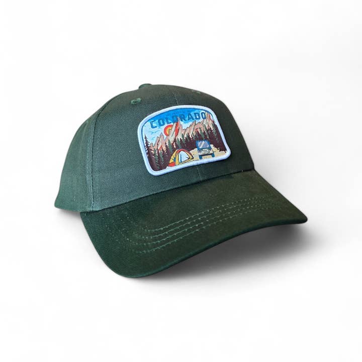 PNW Apparel - Wholesale Baseball Cap - Unisex - Colorado Dad Hat - Camping Adventure Cap2