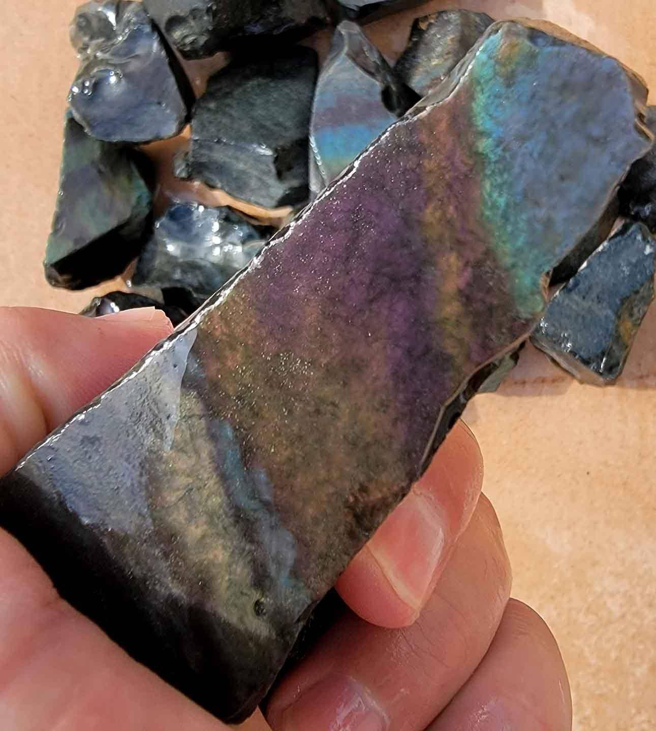 Lapidary Central - Vente Pierre et cristal de spiritualité - Tirage aléatoire RARE Obsidienne Velours Mexicaine Brute ! Ancien stock !2