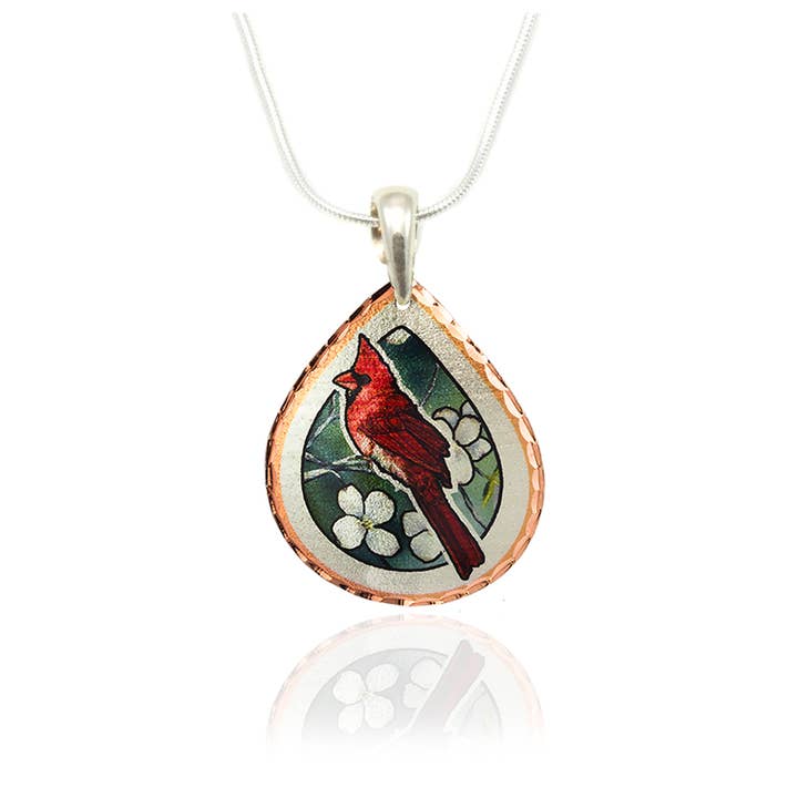 COPPER ARTS INC. - Vente Colliers à pendentif - Collier Classique CARDINAL N 310