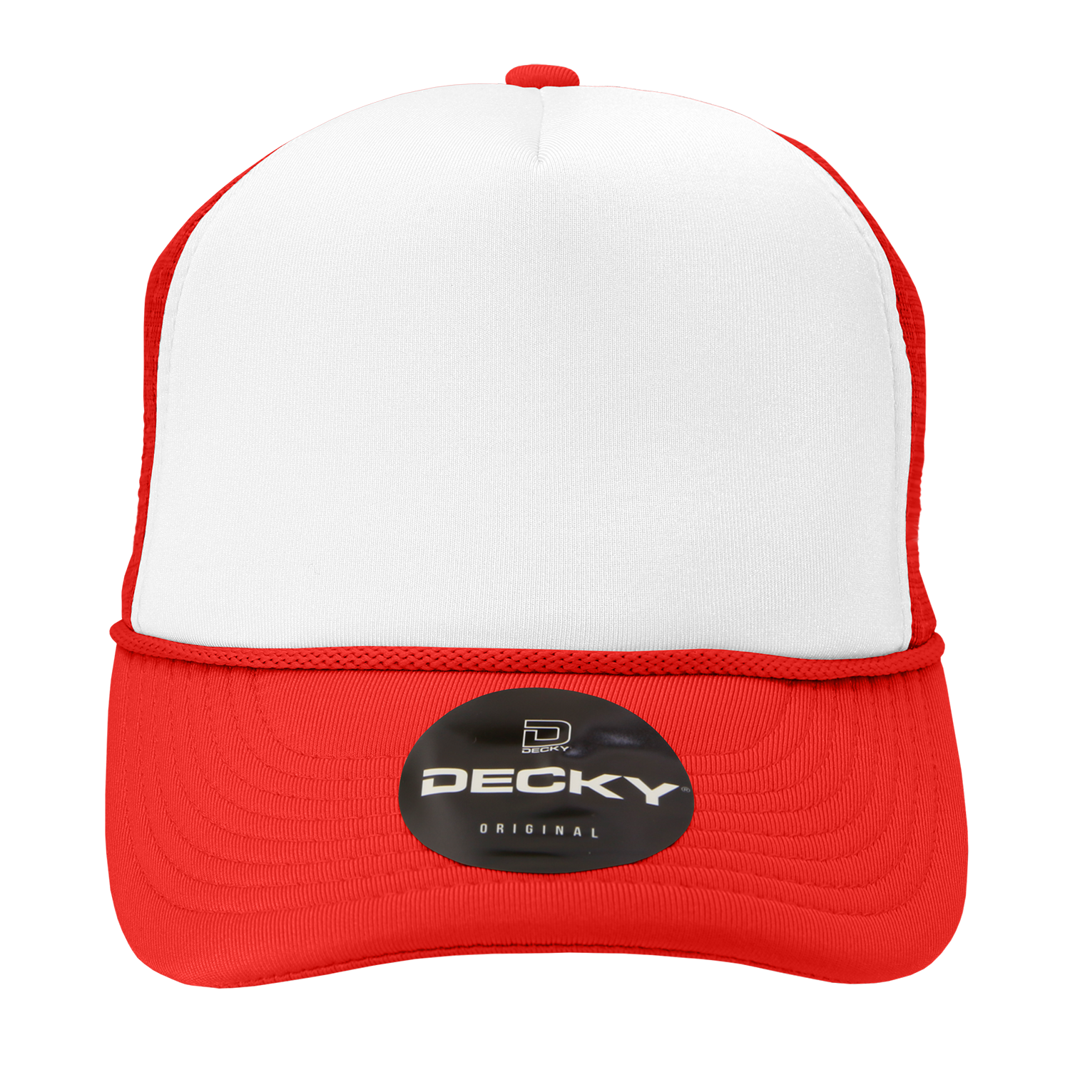 The Park Wholesale - Wholesale Trucker Hat - Unisex - Blank Trucker Foam Mesh 2-Tone Hats - Decky 210/60251