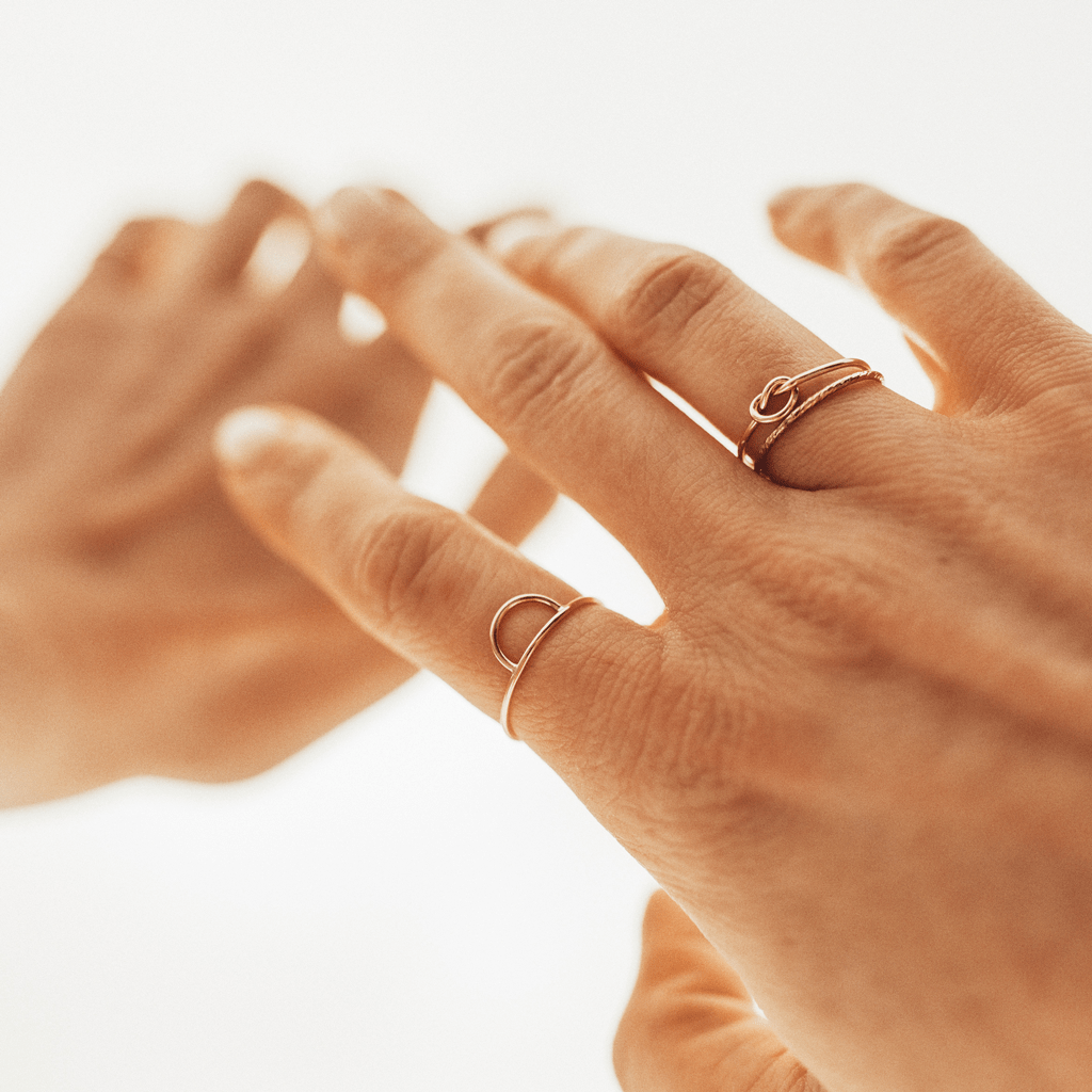 Gold Filled Knot Ring for wholesale on Faire6