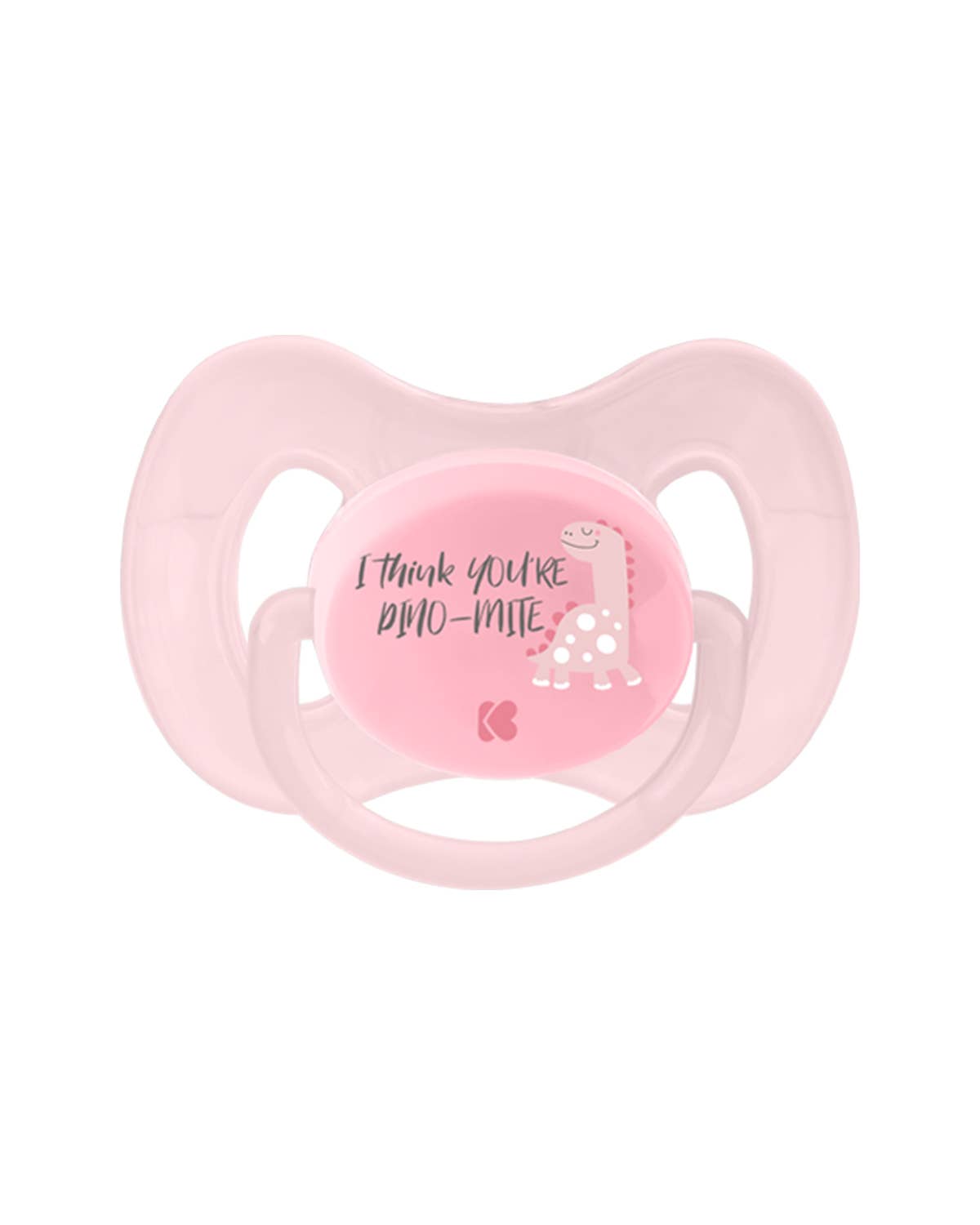 Kika Group Ltd. - Wholesale Pacifier - Baby - Pacifier 0-6m Dinomite Pink2