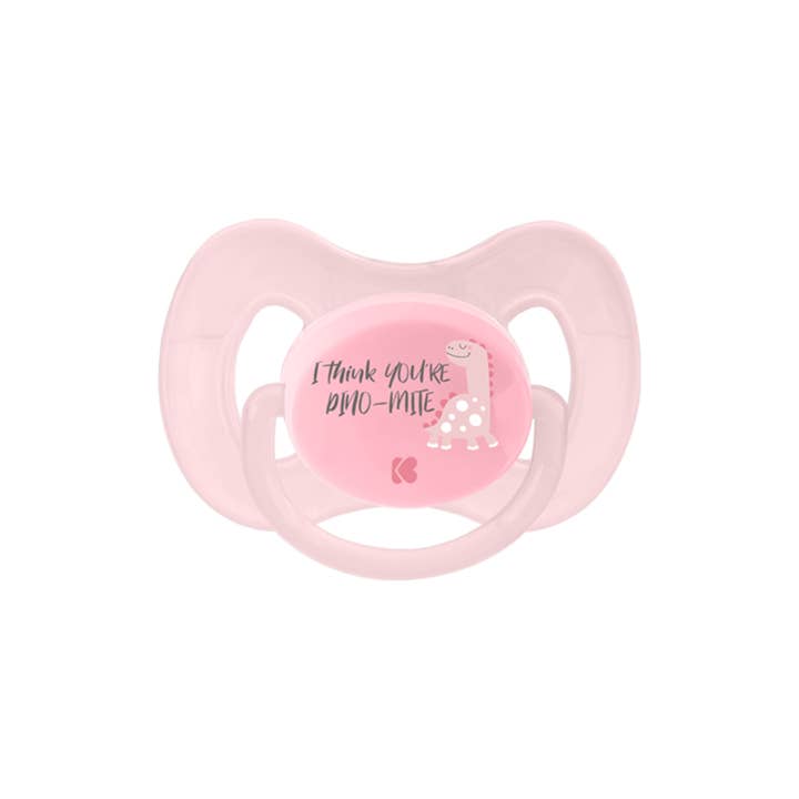 Kika Group Ltd. - Wholesale Pacifier - Baby - Pacifier 0-6m Dinomite Pink2
