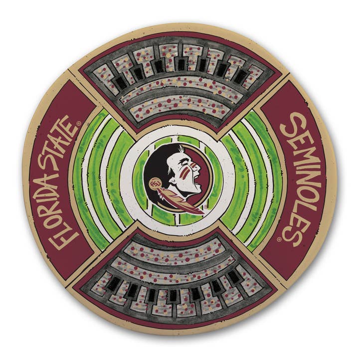 Piatto rotondo da stadio FL ST, 33 cm. per la vendita all'ingrosso da parte di MAGNOLIA LANE