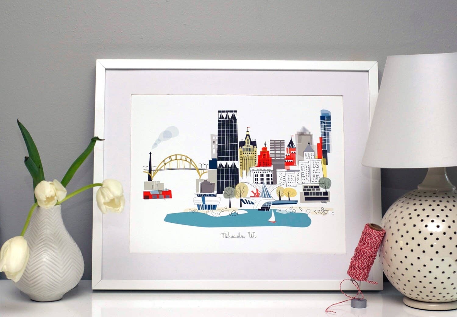 Albie Designs - Wholesale Art Print - Milwaukee, WI1