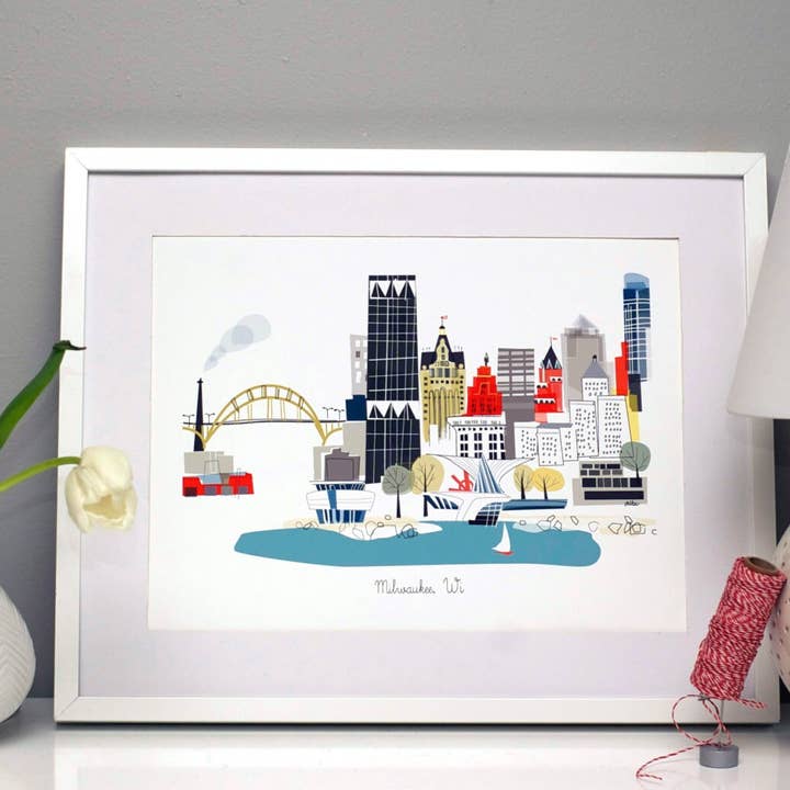 Albie Designs - Wholesale Art Print - Milwaukee, WI1