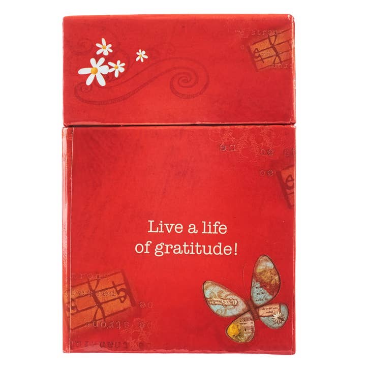 Christian Art Gifts - Wholesale Religious Card - Box of Blessings A Grateful Heart