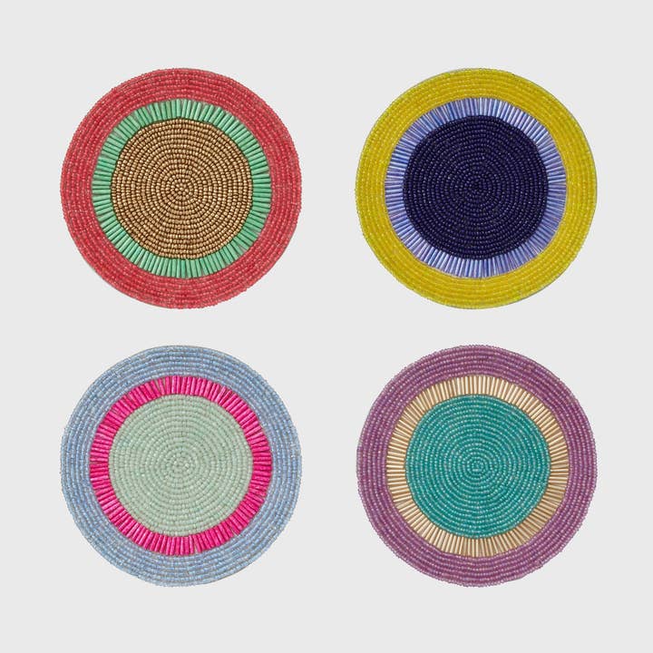 Lyse stribe coastere for engroshandel hos Joanna Buchanan