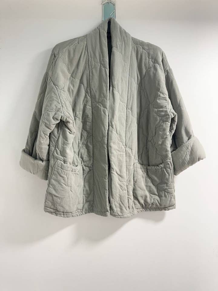 Happy look - Wholesale Jacket - Women's - Short quilted corduroy jacket 12