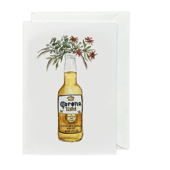 "Corona Light Blooms" Hilsen Kort for engroshandel hos Slear Creative