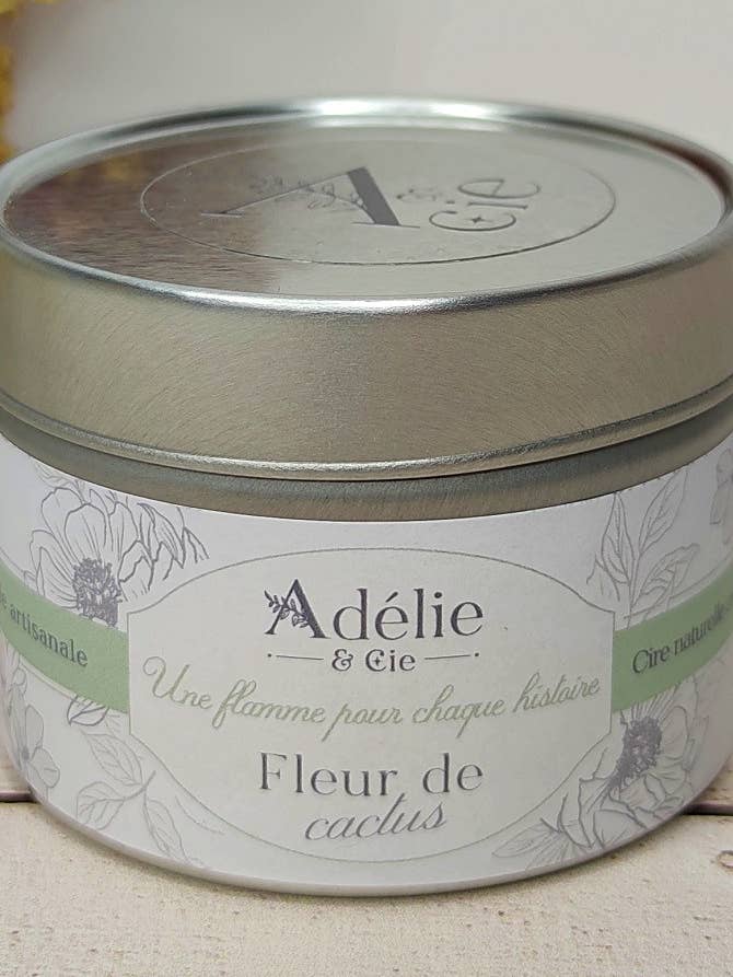 Kaktusblüten-Duftkerze für den Großhandel von Adélie et Cie