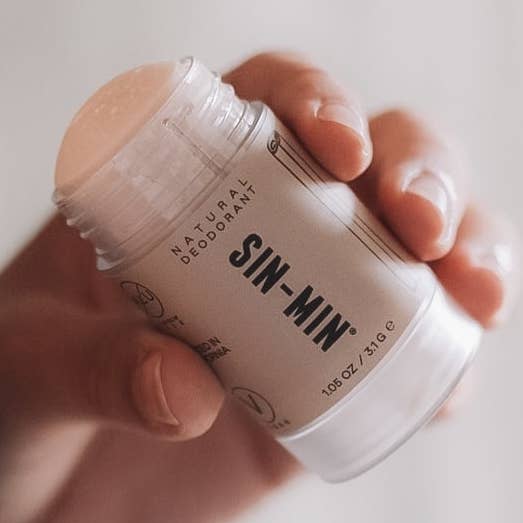 Natural Deodorant - Travel Size (Sweet Cinnamon + Vanilla) for wholesale by SIN-MIN