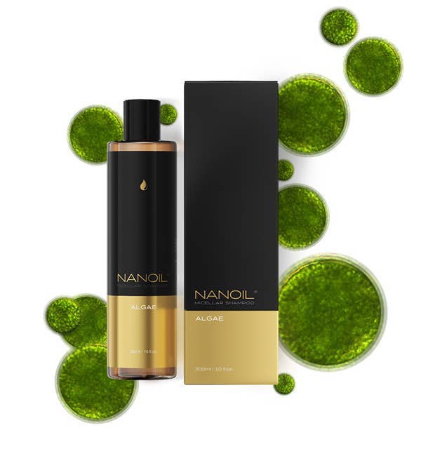 Everett Cosmetics – wholesale Hårschampo – Nanoil Alger Micellar Shampoo - Rik på alger