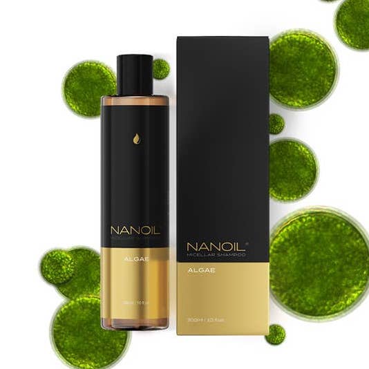 Everett Cosmetics – wholesale Hårschampo – Nanoil Alger Micellar Shampoo - Rik på alger0