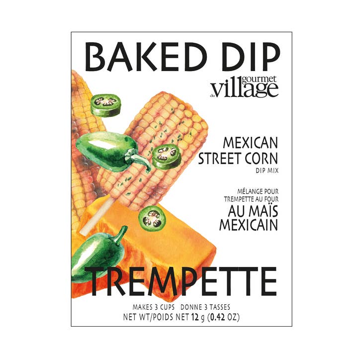 Boîte à recettes de maïs de rue mexicain pour la vente par Gourmet Du Village
