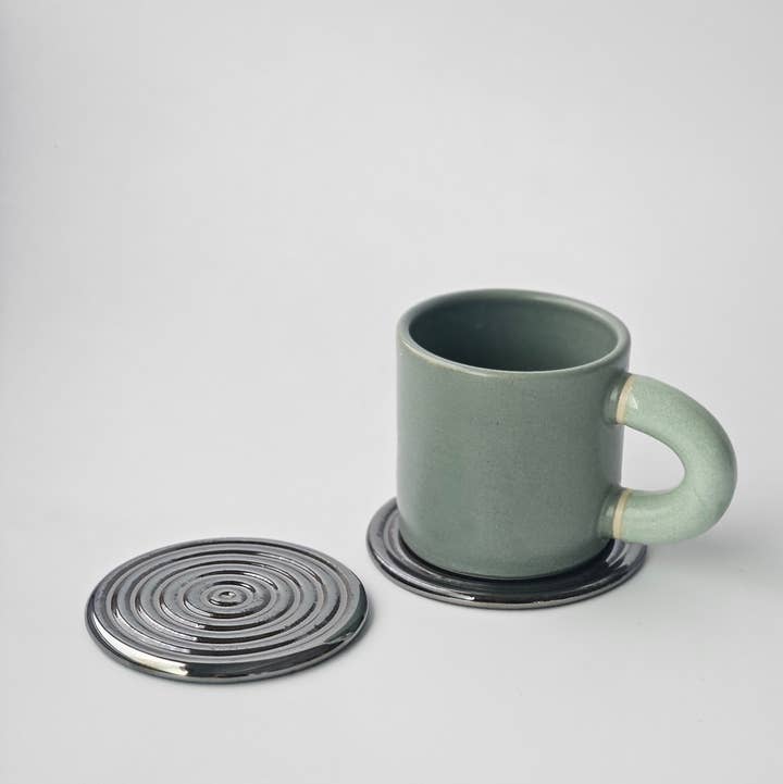 Bad Dogs Studio - Wholesale Coffee Mug - Chunky Mug (Two-Toned) • Handmade Ceramic Coffee Mug1