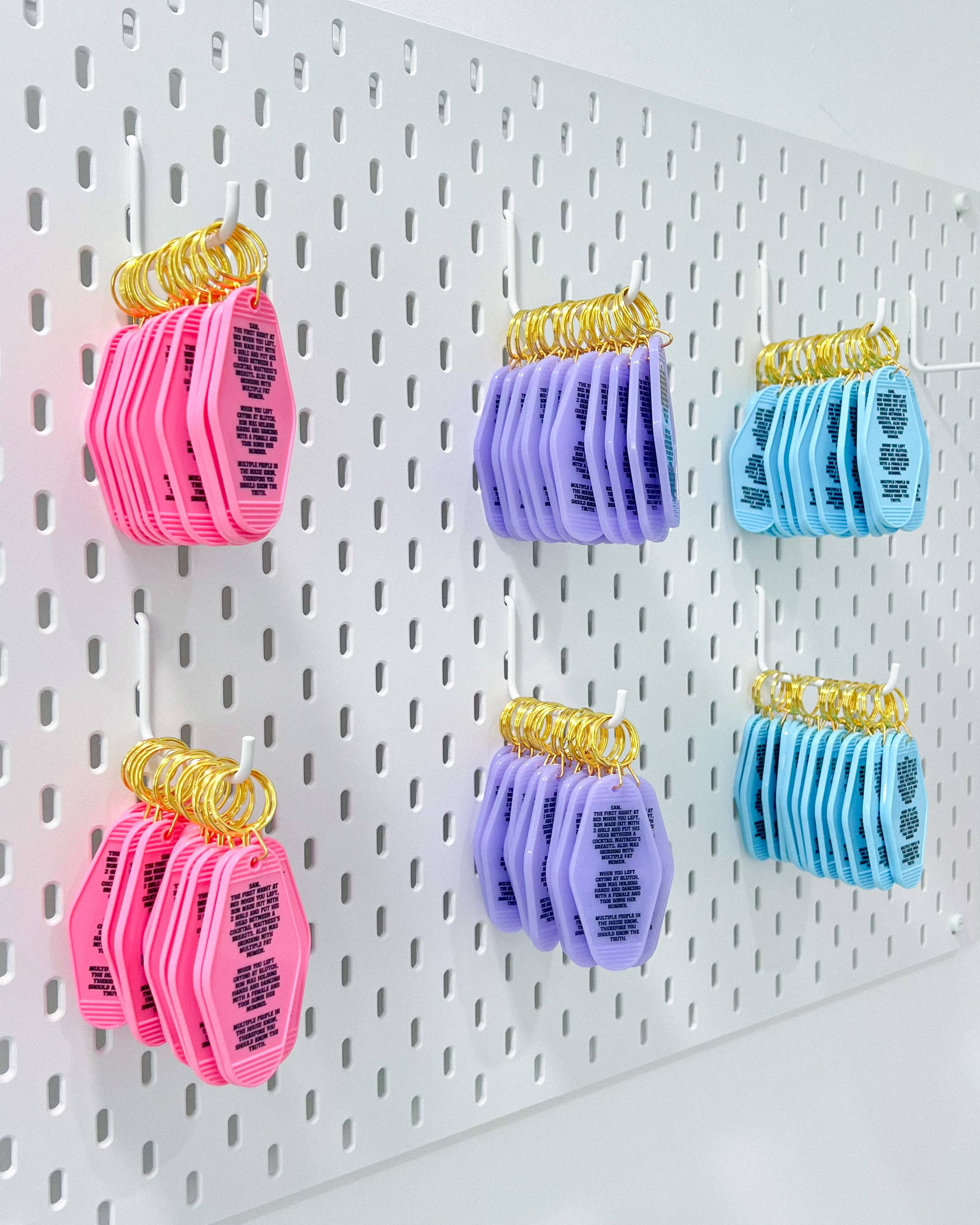 Electric Feels Company - Vente Porte-clés – femme - LA NOTE | PORTE-CLÉS MOTEL |1