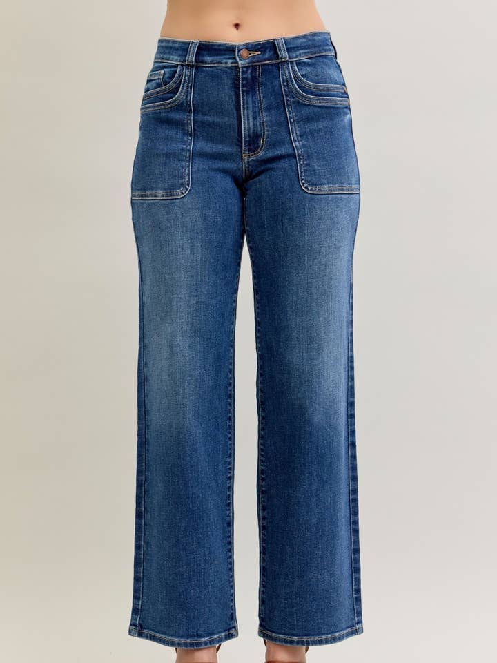 MD MR 90's Straight Front Patch Double Pkt for wholesale on Faire4