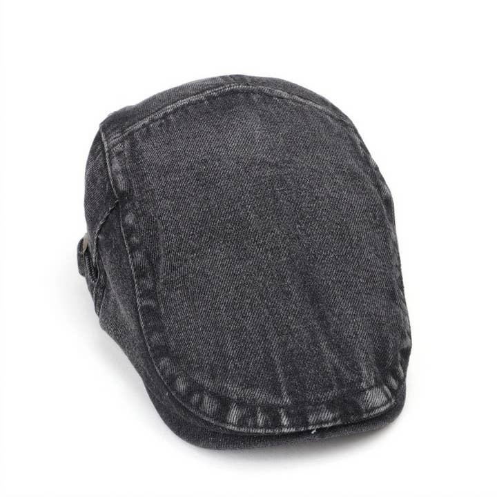ACCITY - Wholesale Beret - Women's - FASHION NEW STYLE WASHED DENIM BERET_CWAH15327