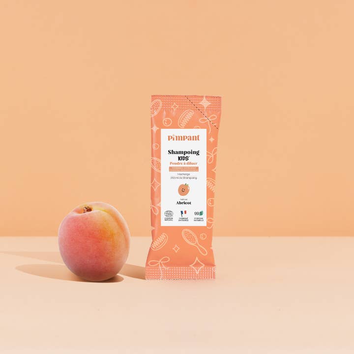 PIMPANT - Wholesale 2-in-1 Shampoo & Body Wash - Baby - Kids Apricot Powder Shampoo to Dilute 30 g1
