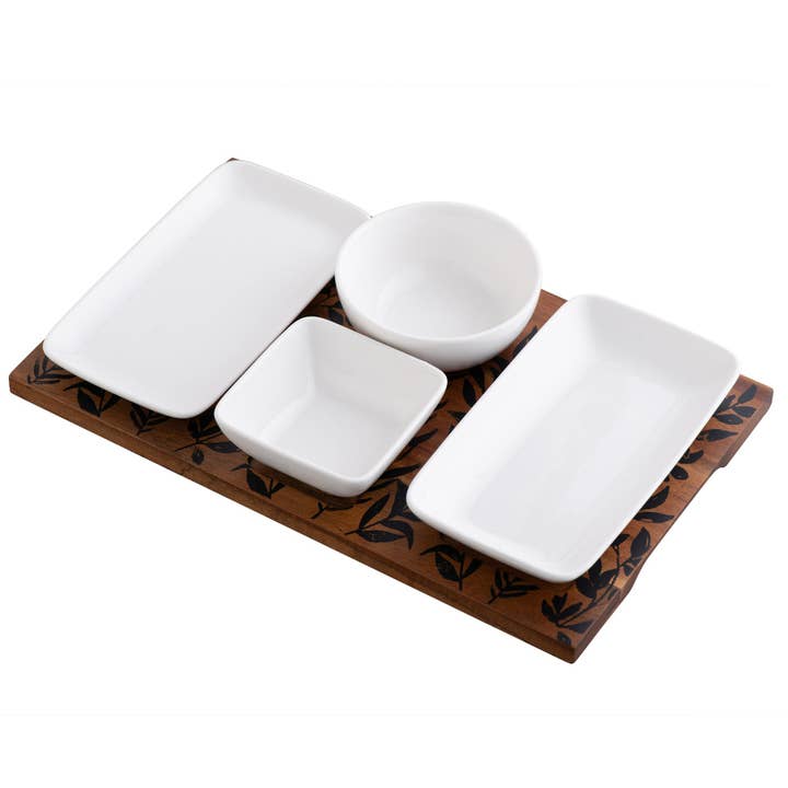 Graze Tapas Set for wholesale by Aynsley Fine Bone China