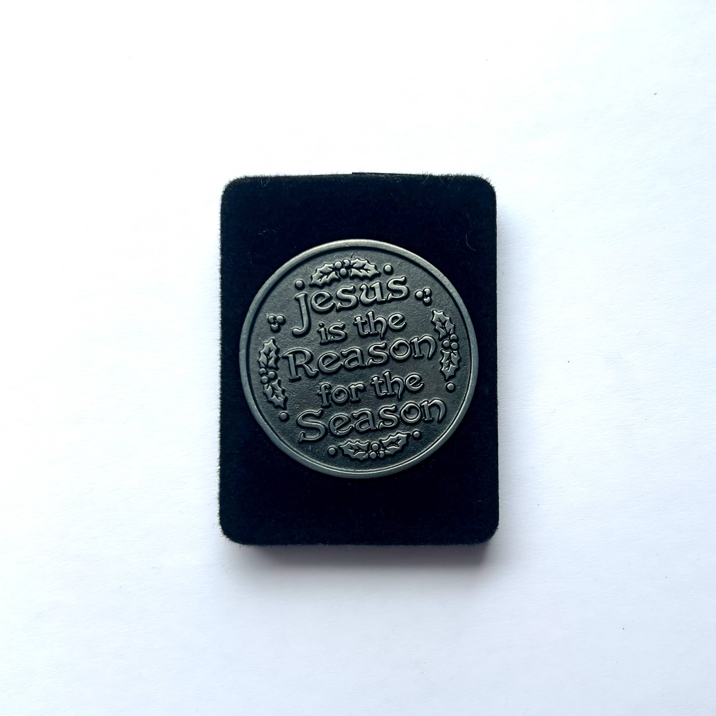 Abbey + CA Gift - Vendita all'ingrosso Moneta/gettone ricordo - Gettone tascabile della Natività di Gesù è la ragione5