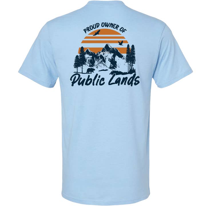 Public Lands Tee for wholesale by Souled Out T-Shirts