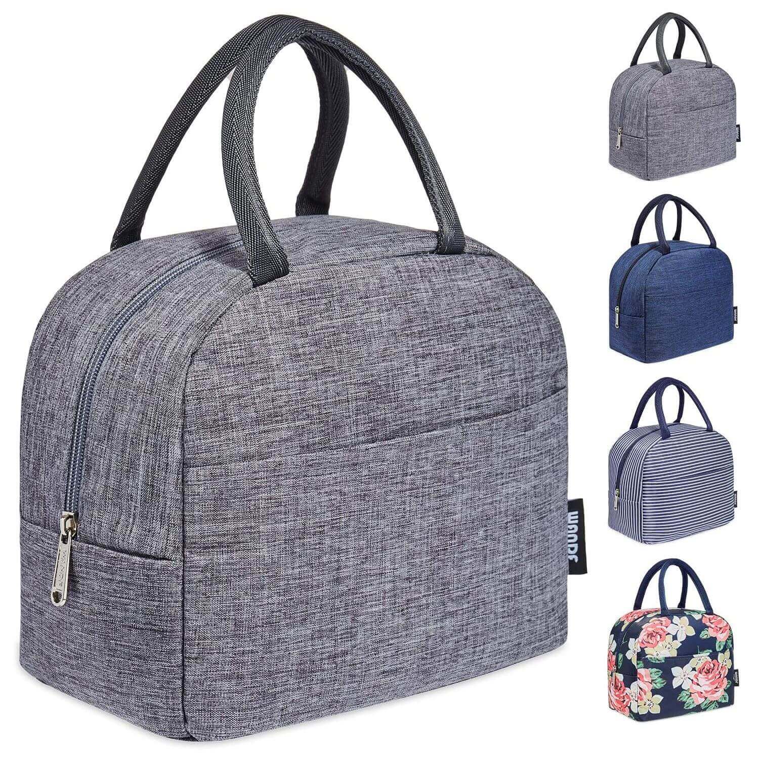 wandf – wholesale Lunch bag/box – Lunch Box Reusable Cooler Bag Water-resistant Lunch Tote Bag0