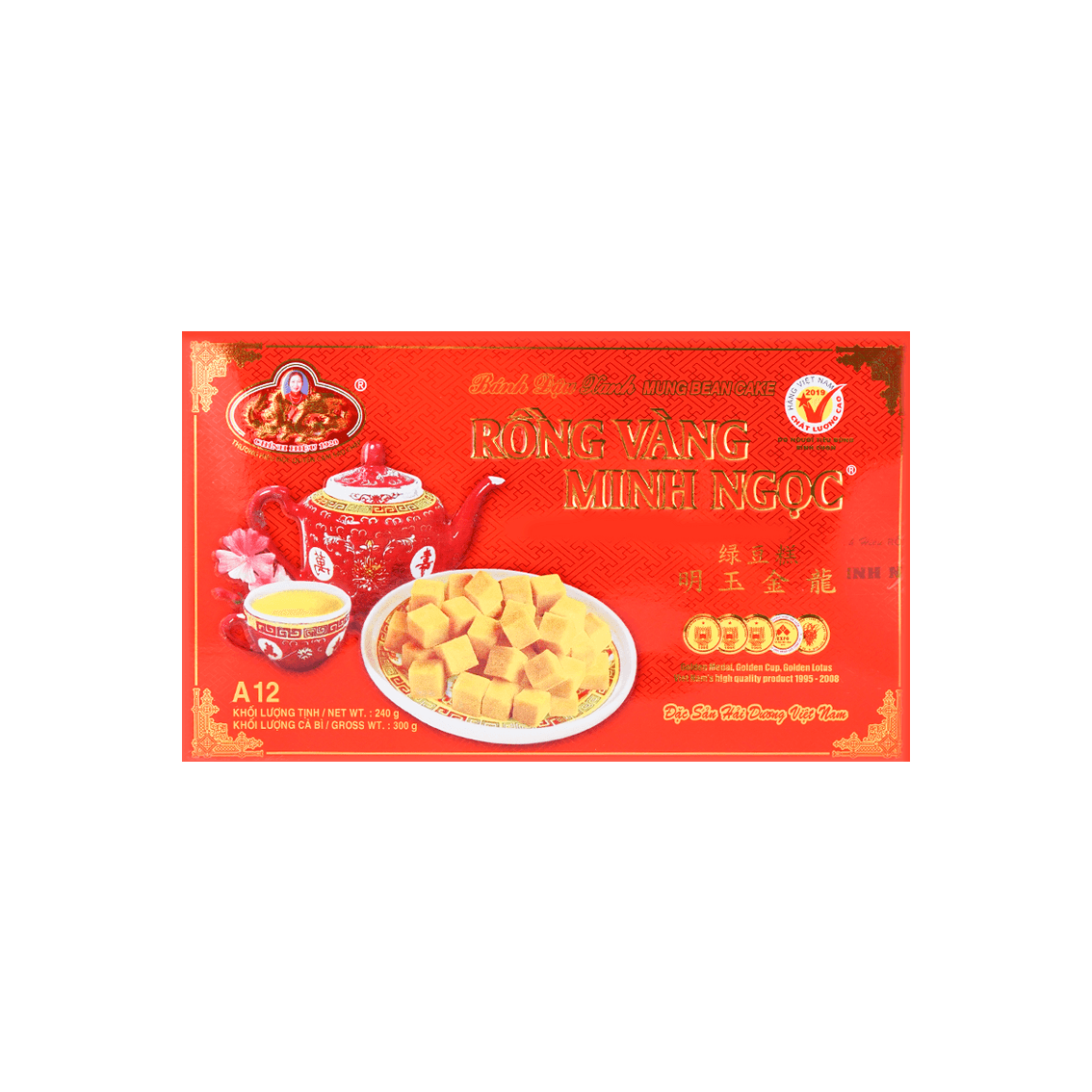 Yami - Wholesale Cookie - Chính Hiệu "Minh Ngoc" Mung Bean Cake 8.4 oz2