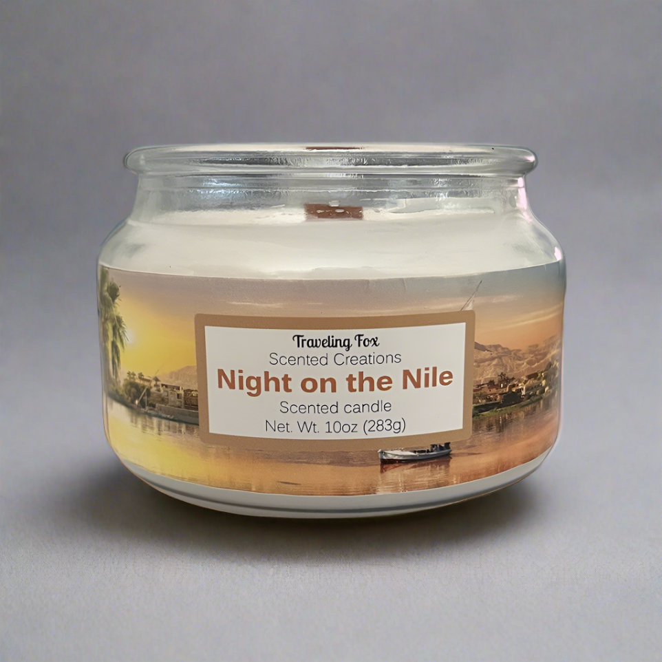 Traveling Fox Scented Creations - Wholesale Jar/Filled Candle - Night on the Nile2
