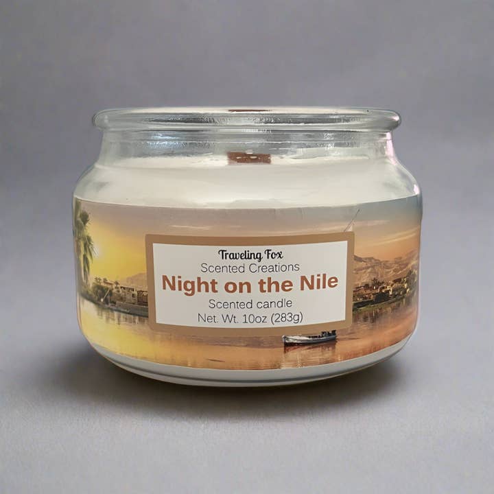 Traveling Fox Scented Creations - Wholesale Jar/Filled Candle - Night on the Nile2
