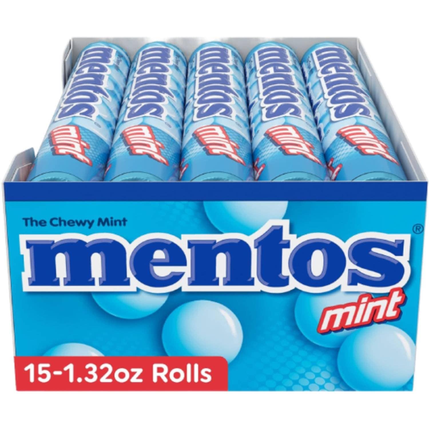 Horizon Top Market - Wholesale Hard Candy - MENTOS MINT 1.32 OZ ROLL1