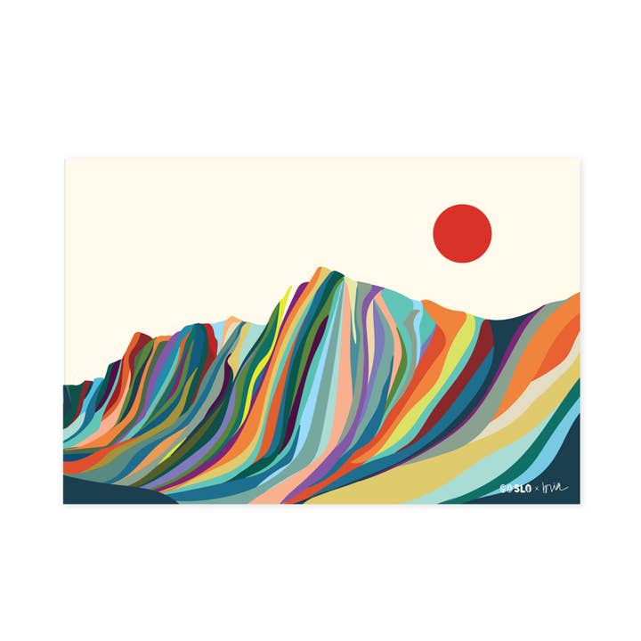 Minimal Medicine Bow Print // Landscape for wholesale by Hammock Fine Art