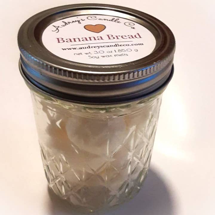 Banana Bread | Wax Melts for wholesale by Audrey's Candle Co.