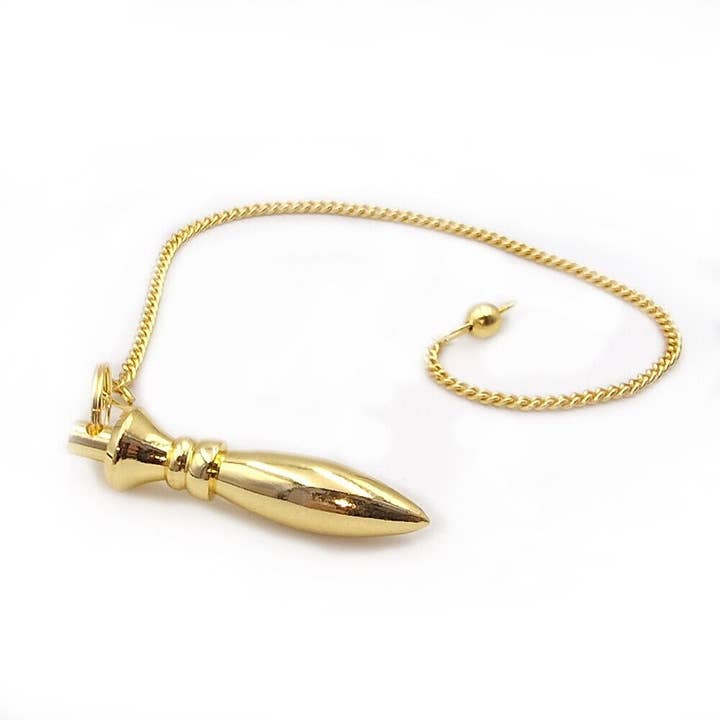 Shamans Crystal - Wholesale Meditation Supplies - Brass Pendulums, Brass Dowsing Pendulums with Gift Pouch15