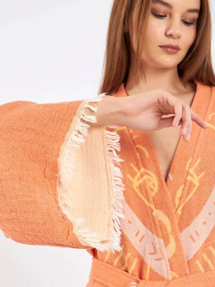 Umays Boho - Wholesale Kimono - Women's - Evil Eye Kimono, Jacquard Kimono, Festival Kaftan Kimono4