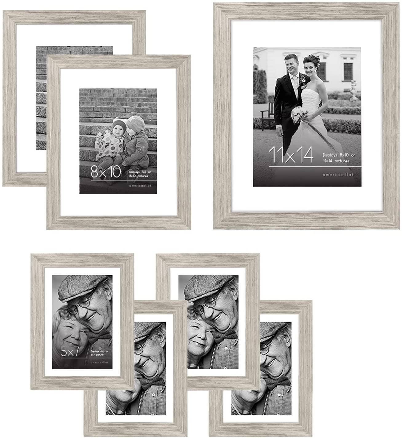 Americanflat - Wholesale Picture Frame - Americanflat Gallery Wall Frame Set (7 Pack)21