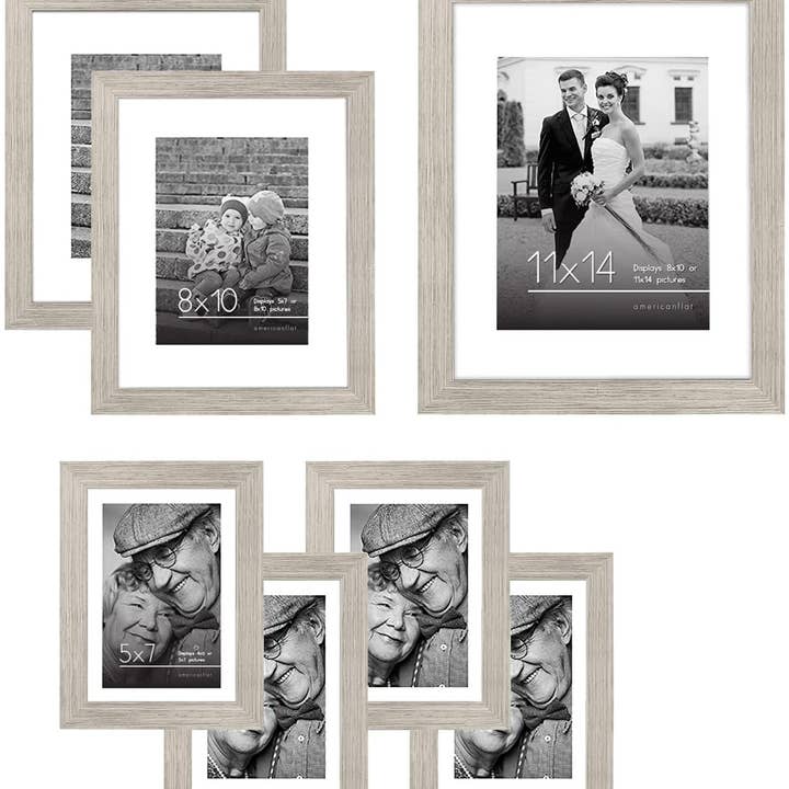 Americanflat - Wholesale Picture Frame - Americanflat Gallery Wall Frame Set (7 Pack)21