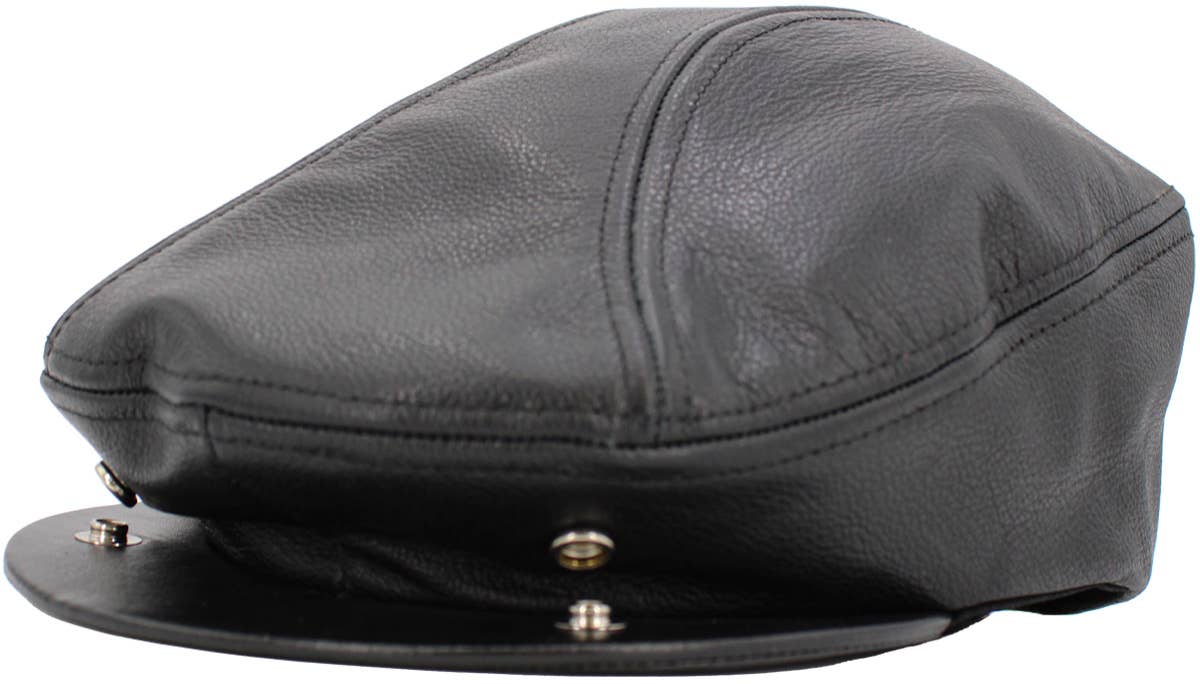 KBETHOS – wholesale News boy/school boy hat – Men's – 100% Leather Ascot - Made in USA | KBETHOS5