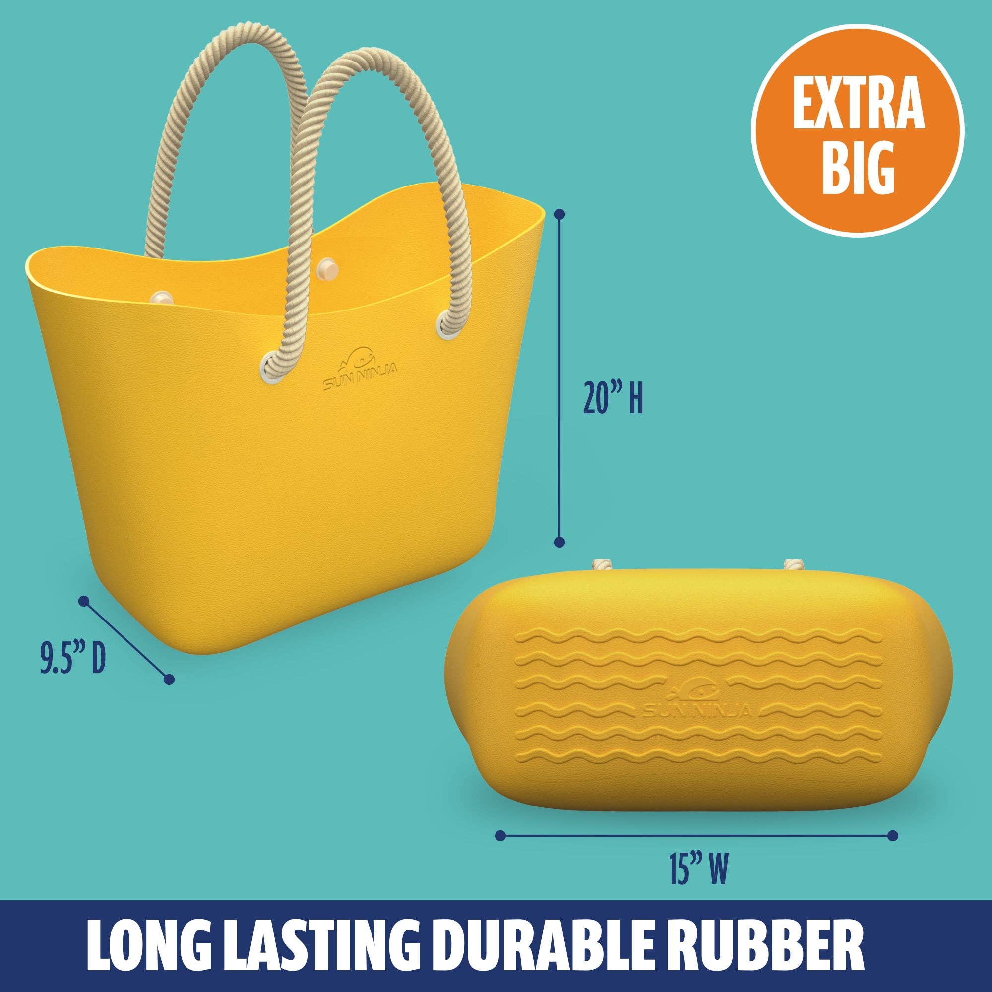 Sun Ninja - Venta al por mayor Bolsa de asa- Mujer - Bolsa de goma6