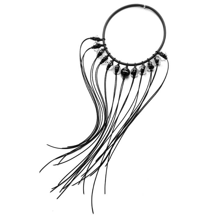 IZIA Halskette aus Gummi und Acryl ESSENTIALS Linie für den Großhandel von ALEX+SVET