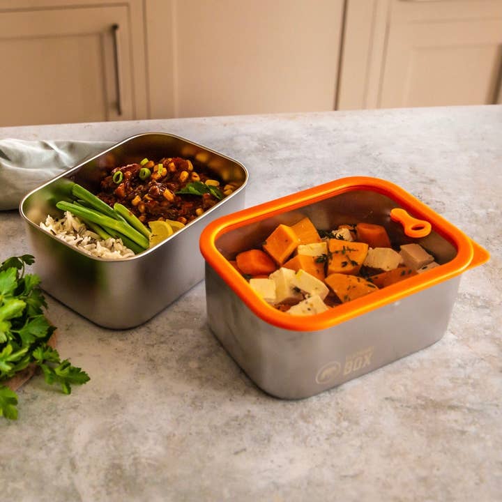 Elephant Box – Engroshandel Madbeholder – Prep & Store lækagesikre madbeholdere - Orange9