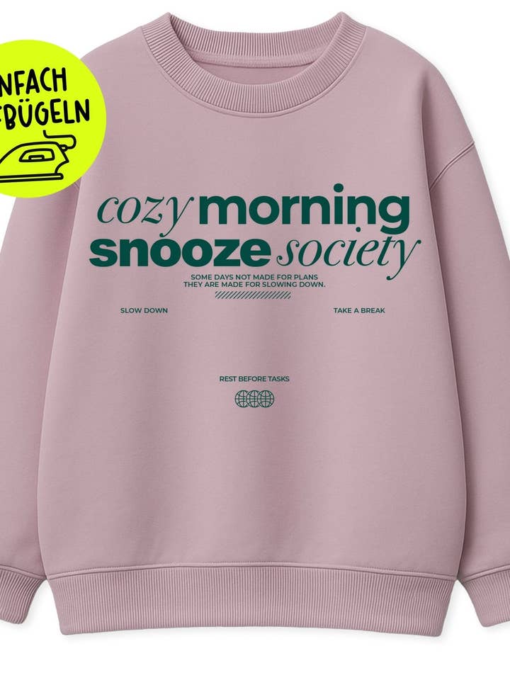 XXL Parche de Flock - sociedad de siesta matutina acogedora *para planchar* para venta al por mayor de Paul und Clara