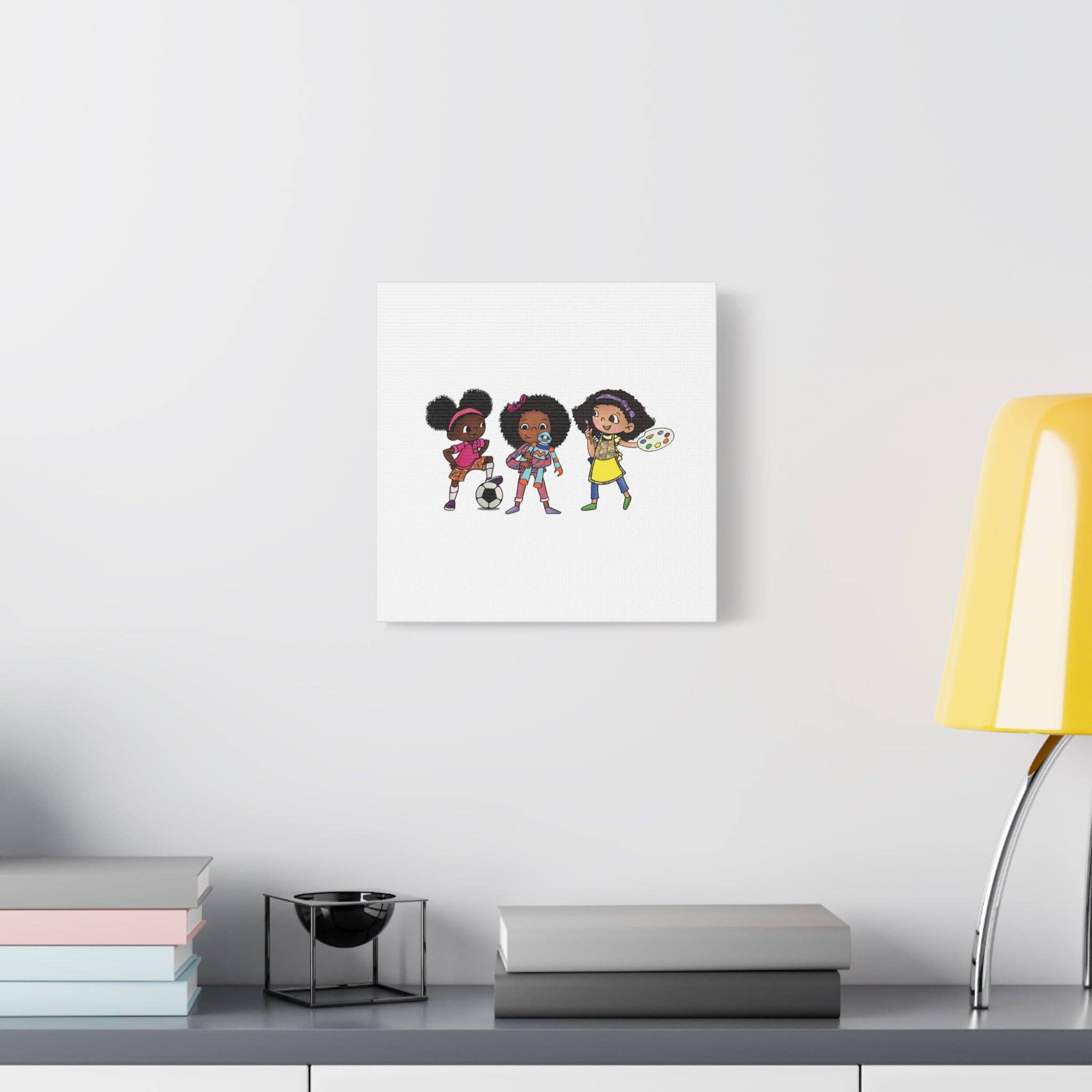 Ikuzi Dolls - Wholesale Art Print - Kids & Baby - Kids' Canvas Wall Art - Playful Characters for Creative Spaces217