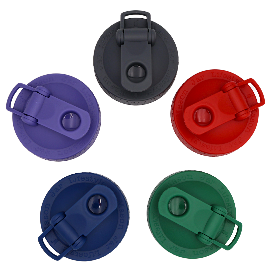 Mason Jar Lifestyle - Vente Boîtes de conservation - Couvercle verseur et stockage avec boucle de transport pour bocaux Mason28