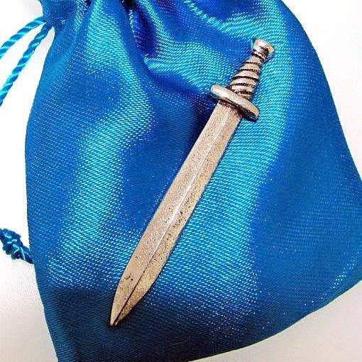 Pewter Sword pin badge for wholesale by Pageant Pewter