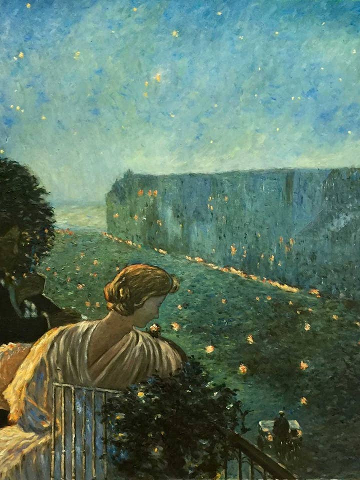 Soirée d'été, Paris pour la vente par La Pastiche