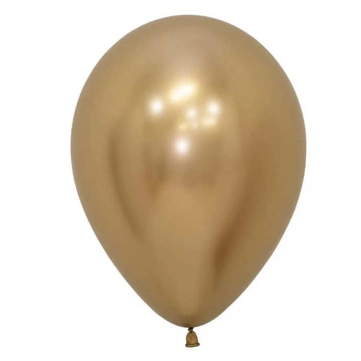 Party Expo, LLC - Wholesale Balloon - Sempertex - 11" Reflex Gold Latex Balloons (50pcs)0