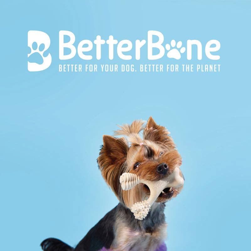 BetterBone - Vendita all'ingrosso Giocattolo da masticare - Cani - BetterBone Osso da masticare per cani - Piccolo, morbido con gusto di manzo1